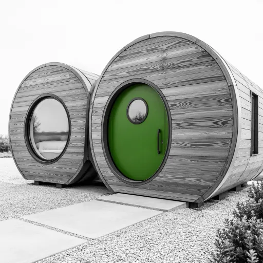 La capsule house, nouvelle maison capsule pour un habitat modulaire et élégant