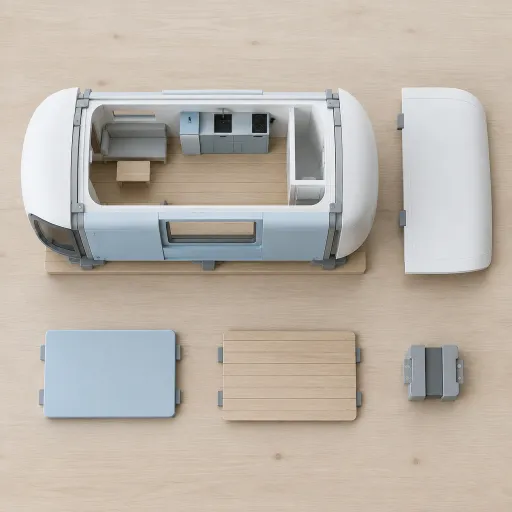 La capsule house, nouvelle maison capsule pour un habitat modulaire et élégant