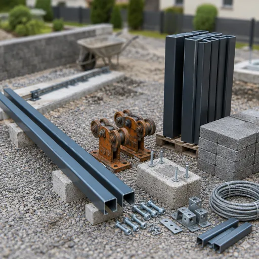 Portail coulissant double : optimiser l’ouverture et l’espace lors d’un projet de rénovation