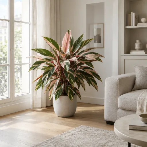 Plante au feuillage rose et vert : un atout déco majeur pour l’aménagement intérieur