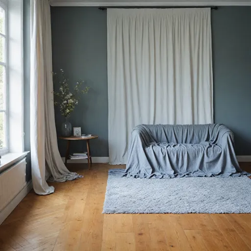 Transformez votre salon avec des rideaux chics et élégants