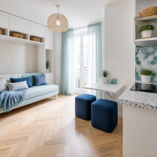 Aménager un studio pour le louer meublé : les investissements qui maximisent le loyer au mètre carré